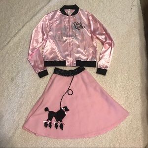 “Pink Lady” Poodle Skirt Kids Costume (2pc)